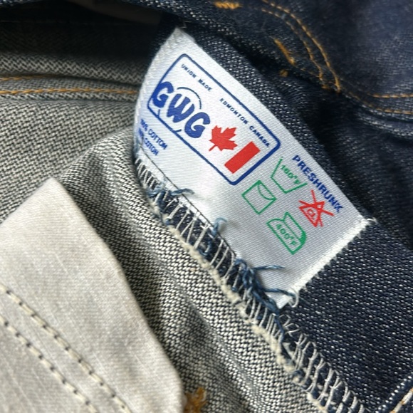 Vintage •. Cropped Wide Leg Jeans - Picture 10 of 12